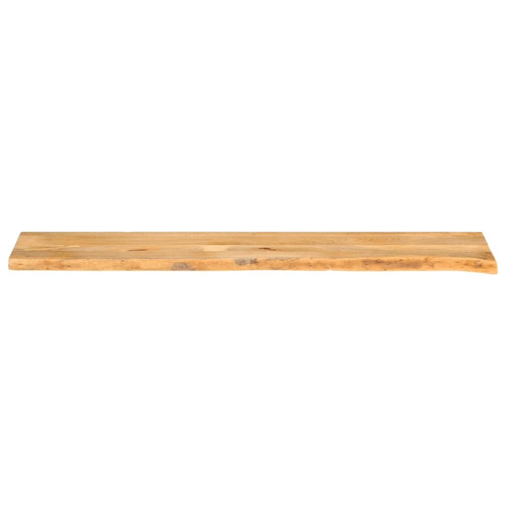Table Top Live Edge 140x40x3.8 cm Solid Wood Mango