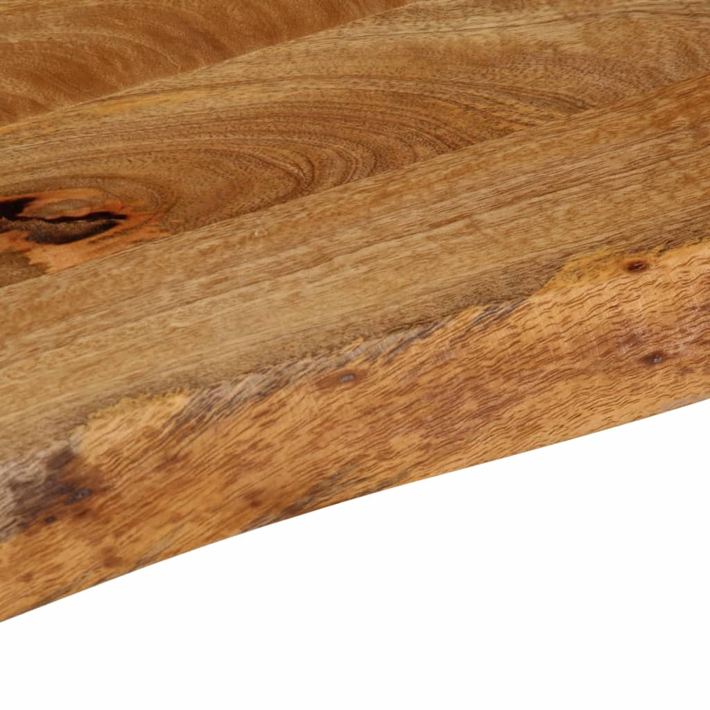 Table Top Live Edge 160x40x3.8 cm Solid Wood Mango