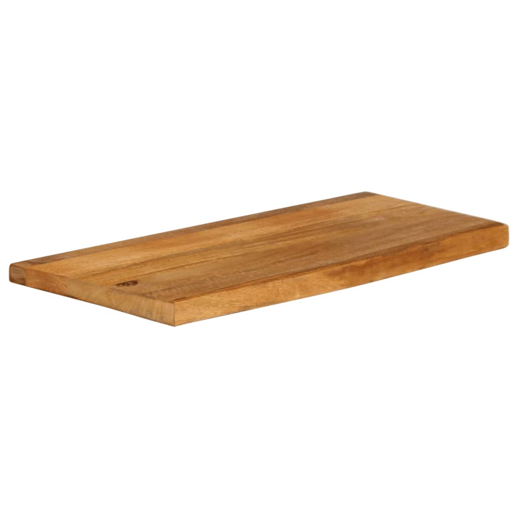 vidaXL Table Top Live Edge 90x20x2.5 cm Solid Wood Mango