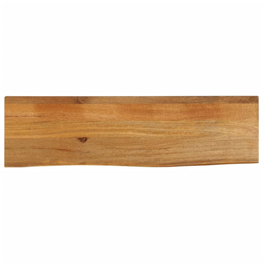 vidaXL Table Top Live Edge 110x20x2.5 cm Solid Wood Mango