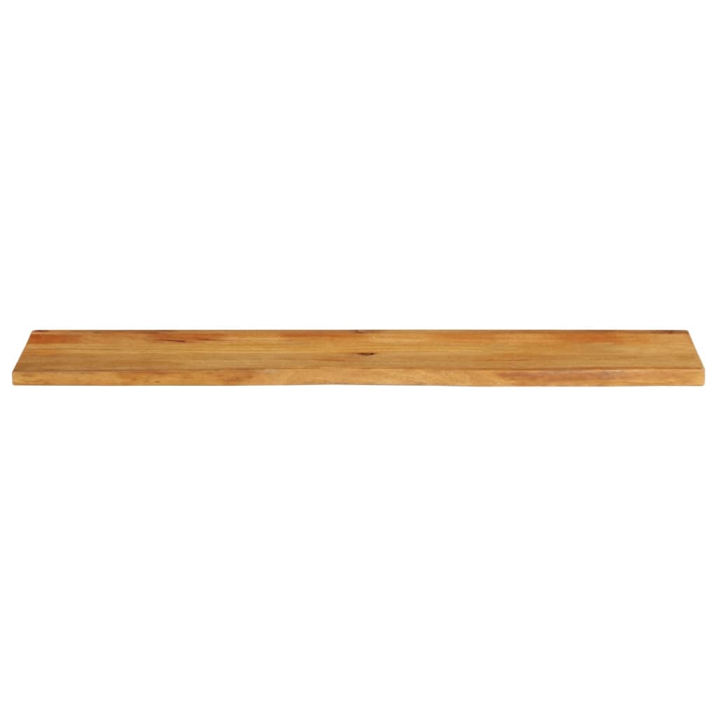 vidaXL Table Top Live Edge 140x20x2.5 cm Solid Wood Mango