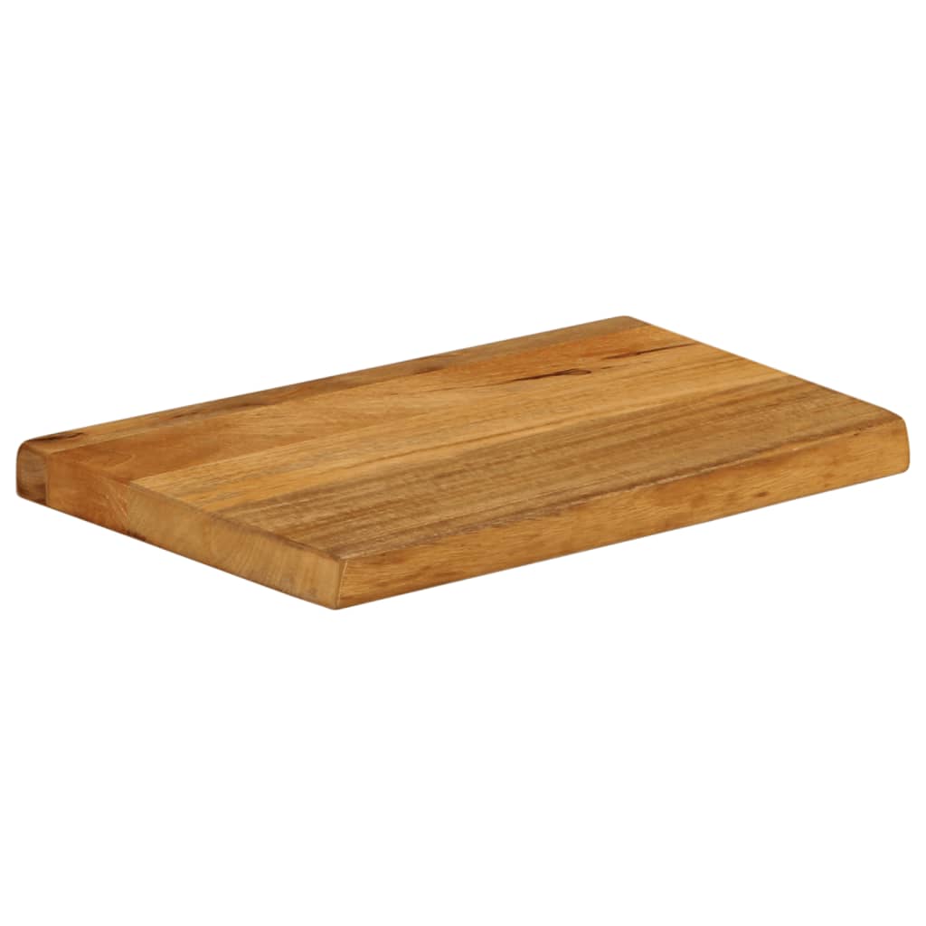 vidaXL Table Top Live Edge 40x30x2.5 cm Solid Wood Mango