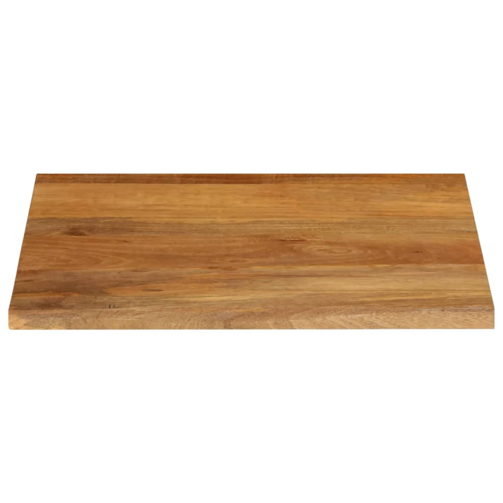 vidaXL Table Top Live Edge 40x40x2.5 cm Solid Wood Mango