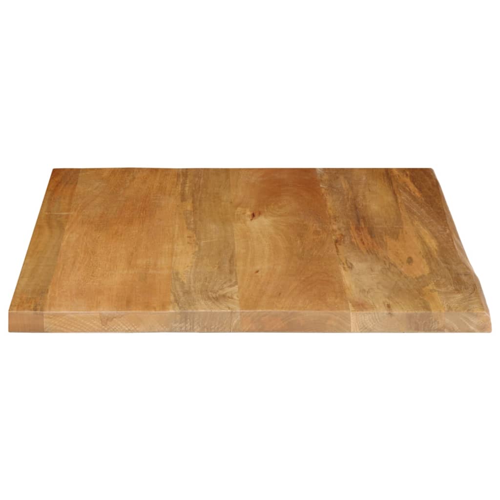 vidaXL Table Top Live Edge 40x40x2.5 cm Solid Wood Mango