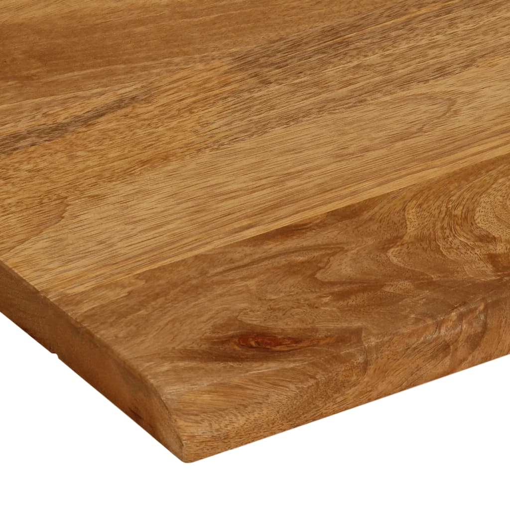 vidaXL Table Top Live Edge 40x40x2.5 cm Solid Wood Mango