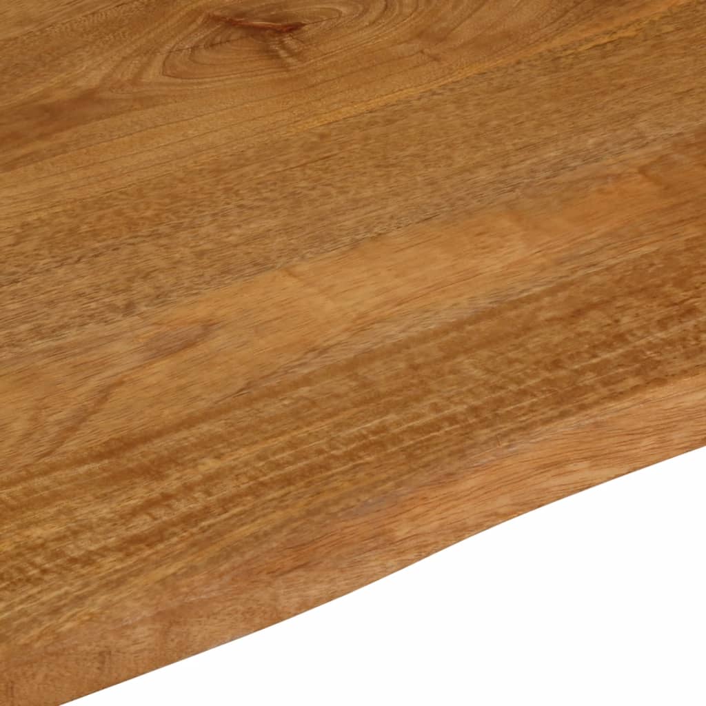 vidaXL Table Top Live Edge 40x40x2.5 cm Solid Wood Mango