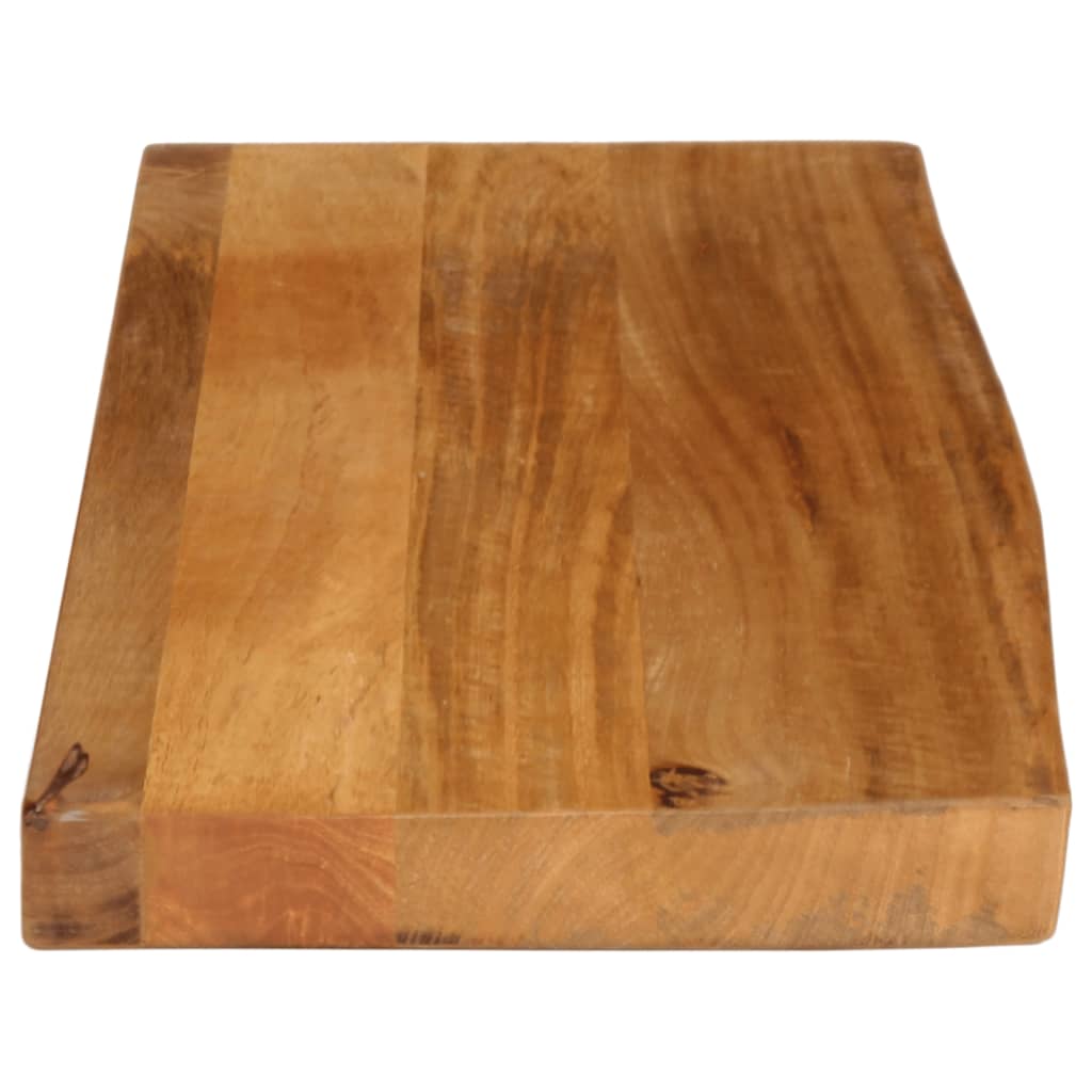 vidaXL Table Top Live Edge 90x40x2.5 cm Solid Wood Mango