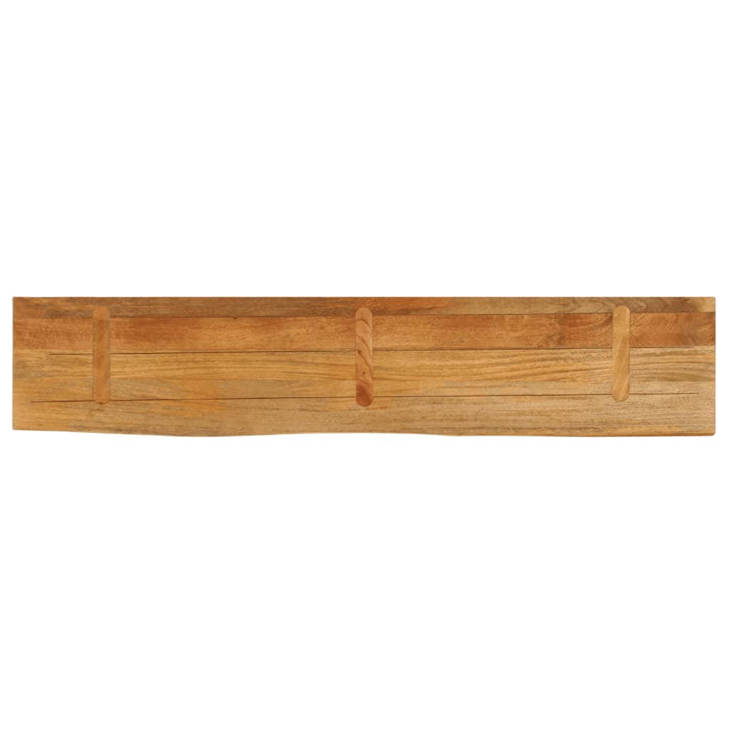 vidaXL Table Top Live Edge 160x40x2.5 cm Solid Wood Mango