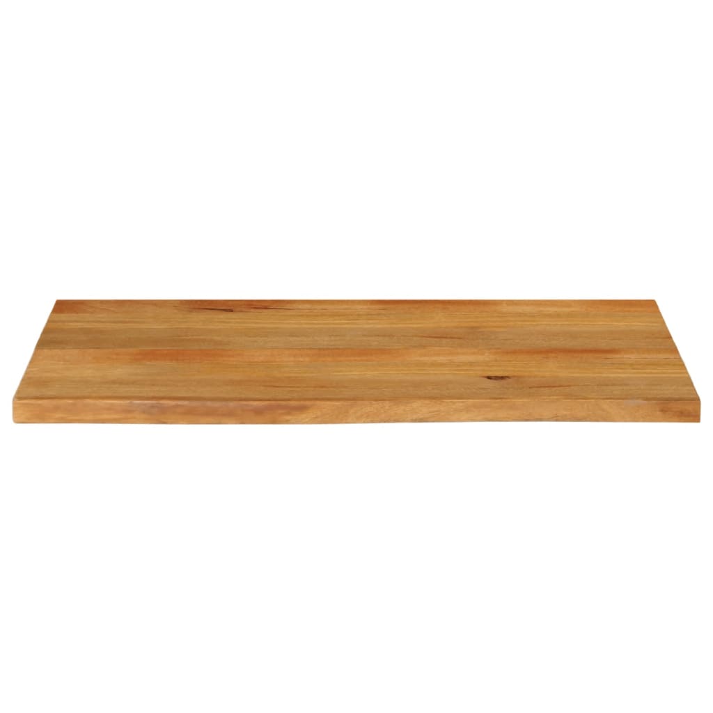 vidaXL Table Top Live Edge 120x60x2.5 cm Solid Wood Mango