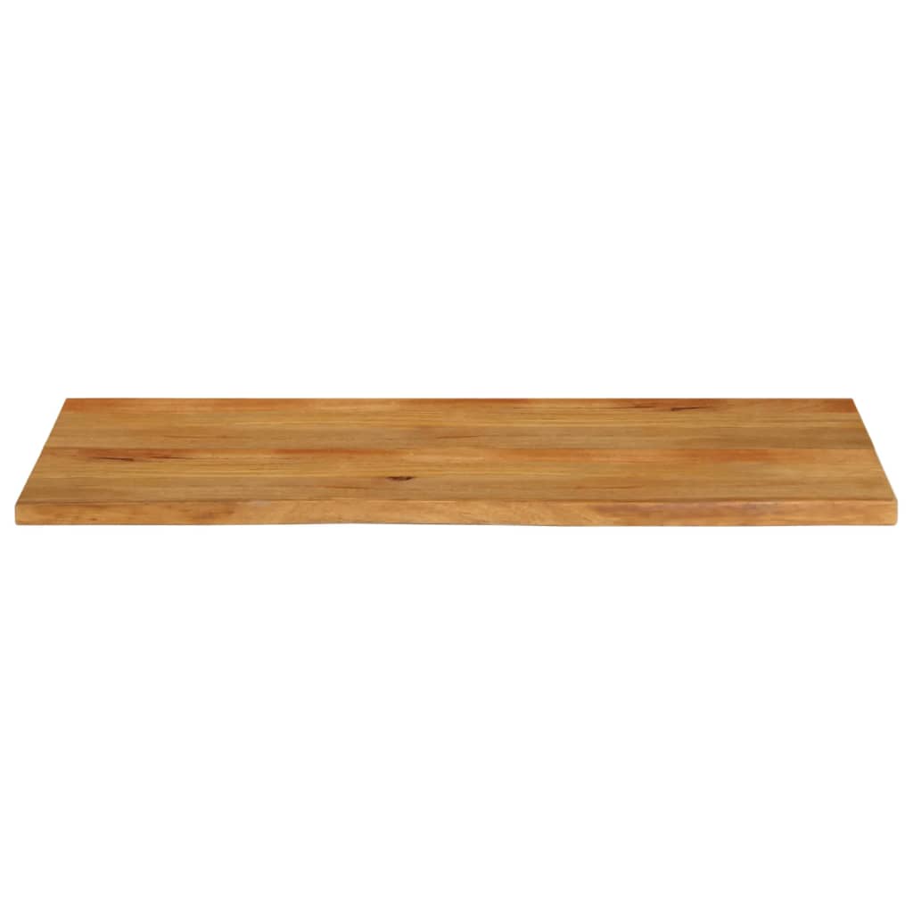 vidaXL Table Top Live Edge 140x60x2.5 cm Solid Wood Mango