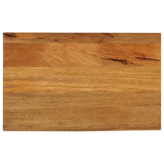 Table Top Live Edge 60x30x3.8 cm Solid Wood Mango