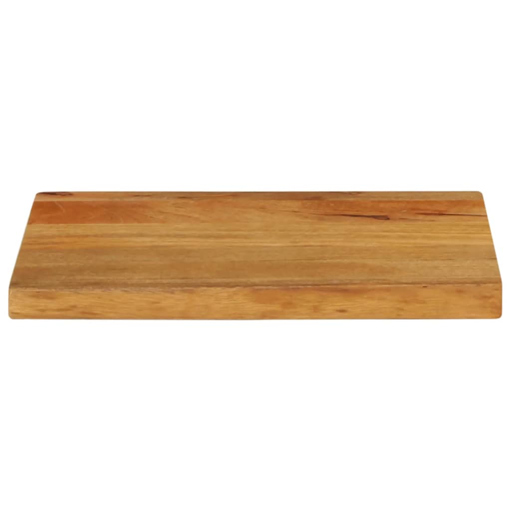 Table Top Live Edge 60x30x3.8 cm Solid Wood Mango