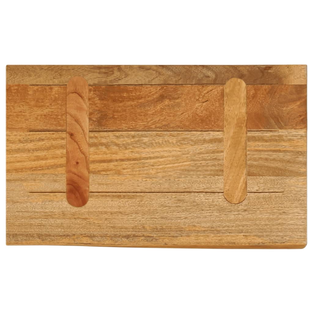 Table Top Live Edge 60x30x3.8 cm Solid Wood Mango