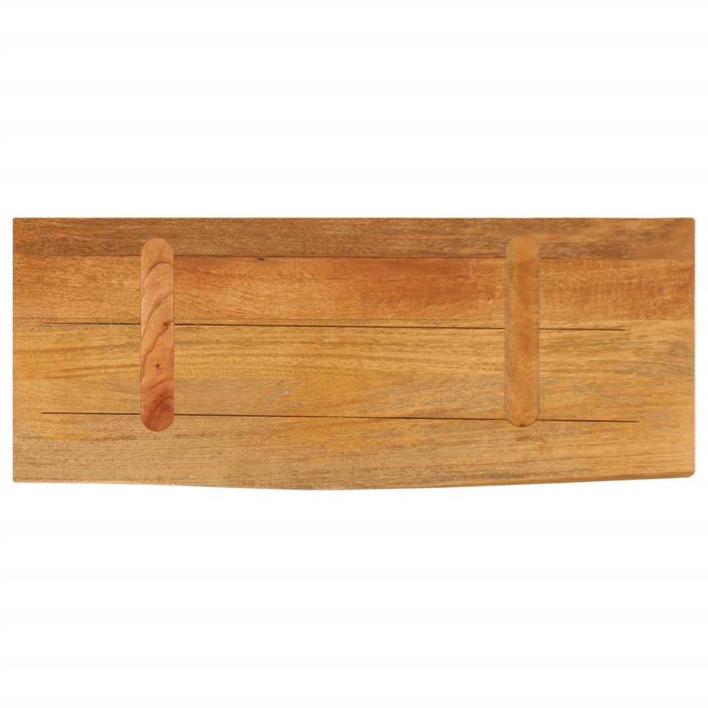 vidaXL Table Top Live Edge 80x30x3.8 cm Solid Wood Mango