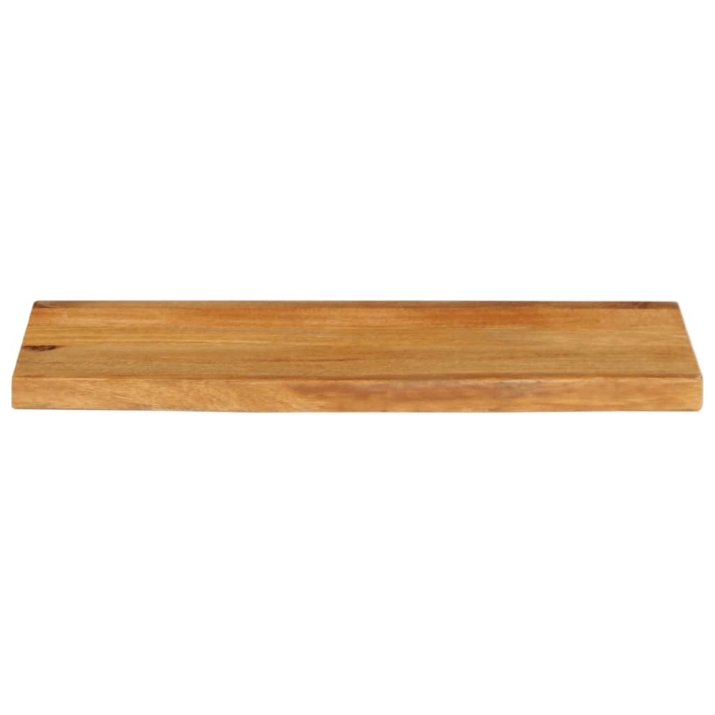 vidaXL Table Top Live Edge 90x30x3.8 cm Solid Wood Mango