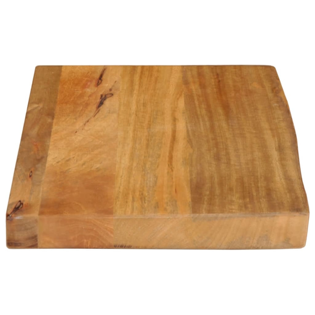 vidaXL Table Top Live Edge 60x40x3.8 cm Solid Wood Mango