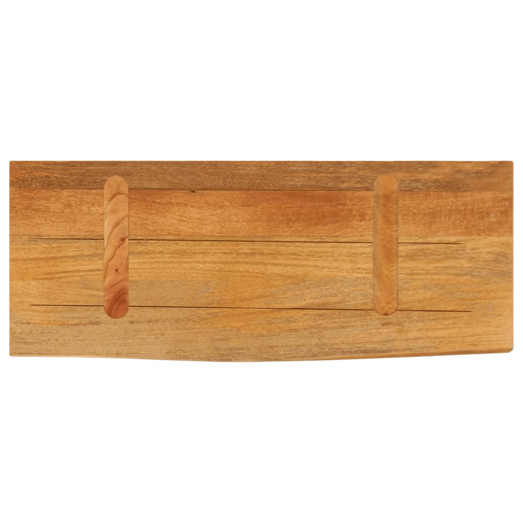 vidaXL Table Top Live Edge 70x40x3.8 cm Solid Wood Mango