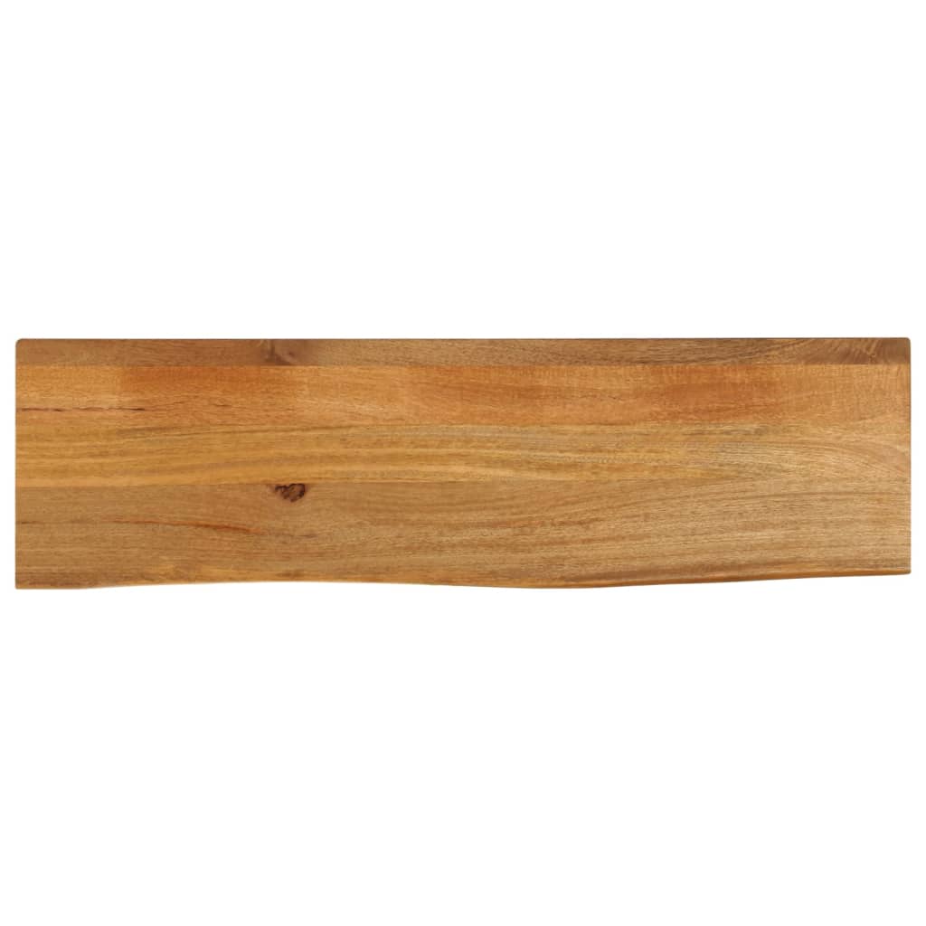 vidaXL Table Top Live Edge 100x40x3.8 cm Solid Wood Mango