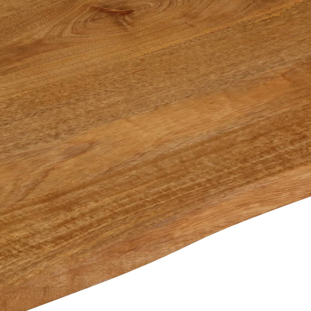 vidaXL Table Top Live Edge 60x60x3.8 cm Solid Wood Mango