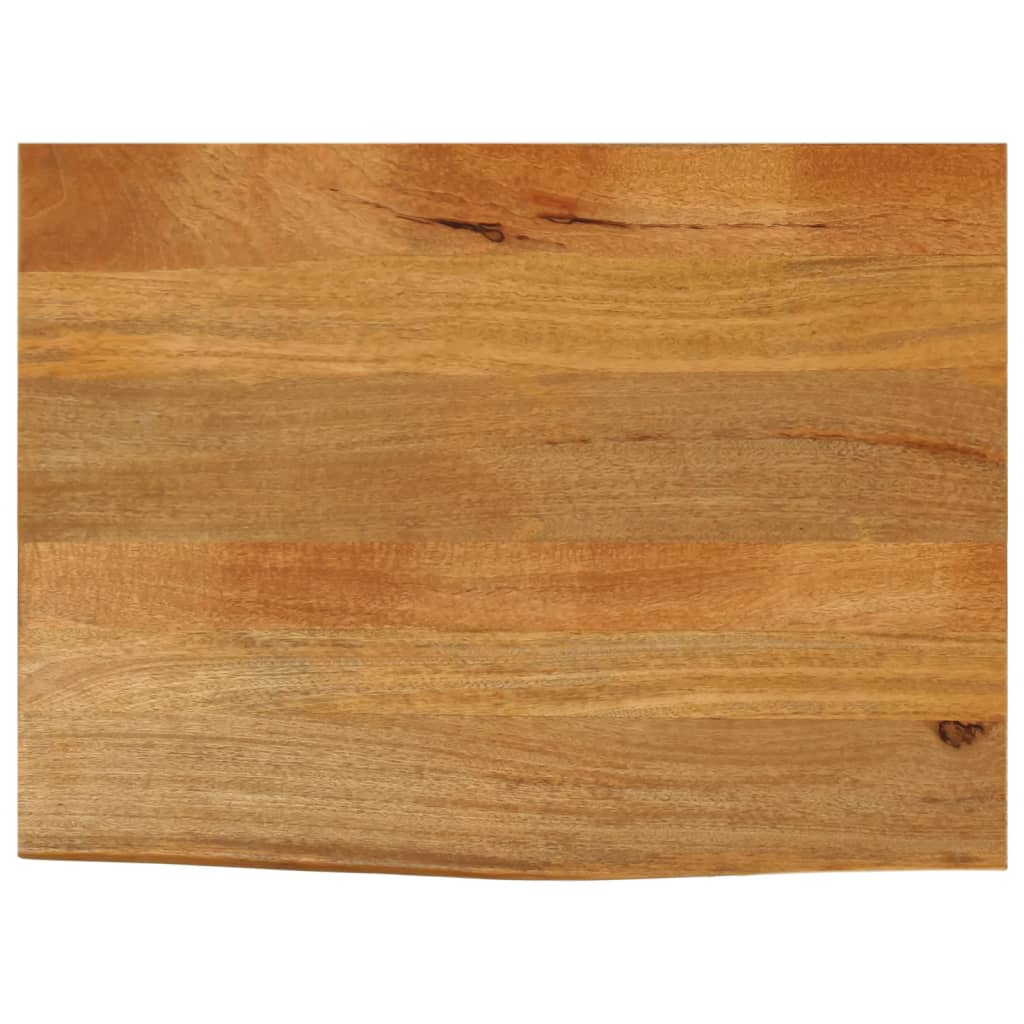 vidaXL Table Top Live Edge 80x60x3.8 cm Solid Wood Mango