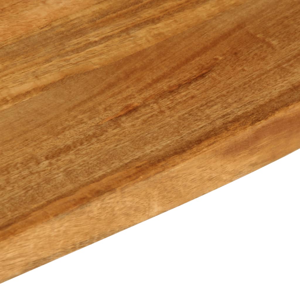 Table Top Live Edge 120x60x3.8 cm Solid Wood Mango