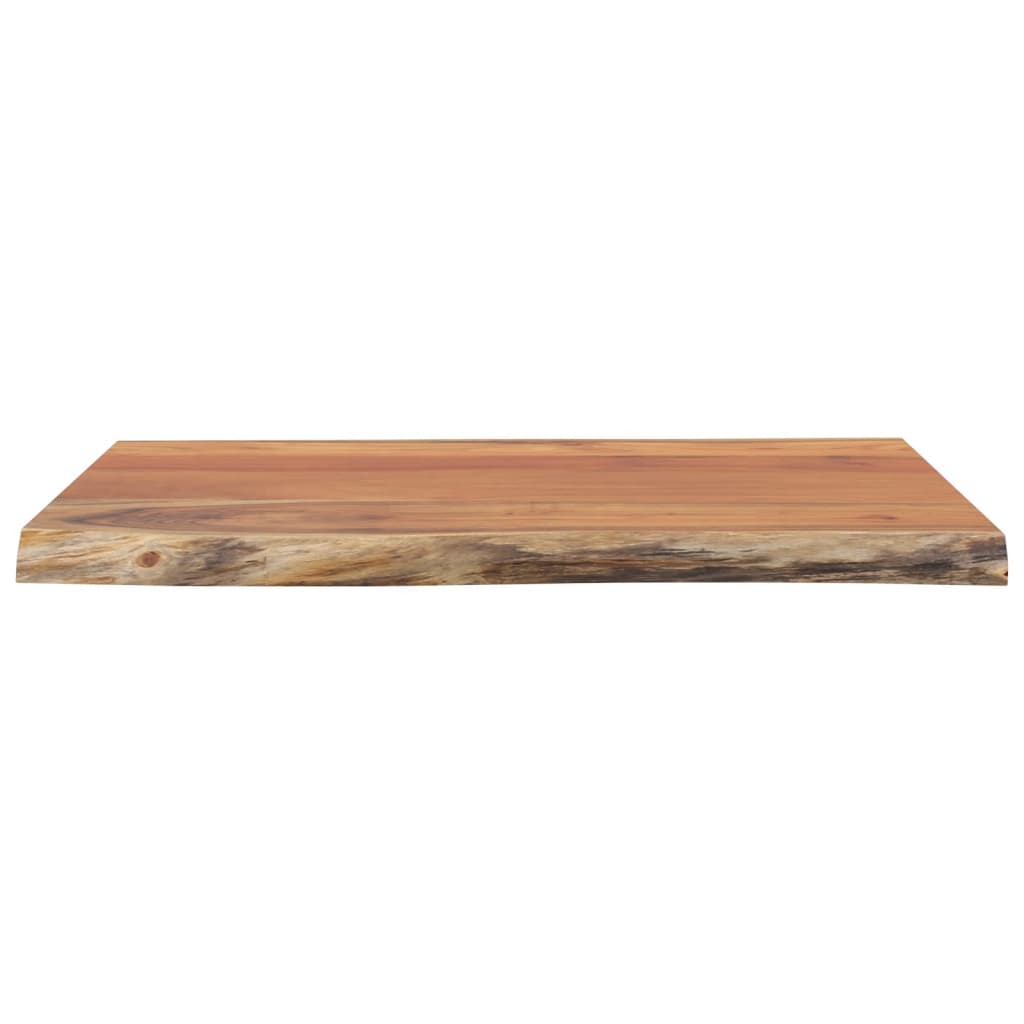 vidaXL Table Top 40x40x2.5 cm Rectangular Solid Wood Acacia Live Edge