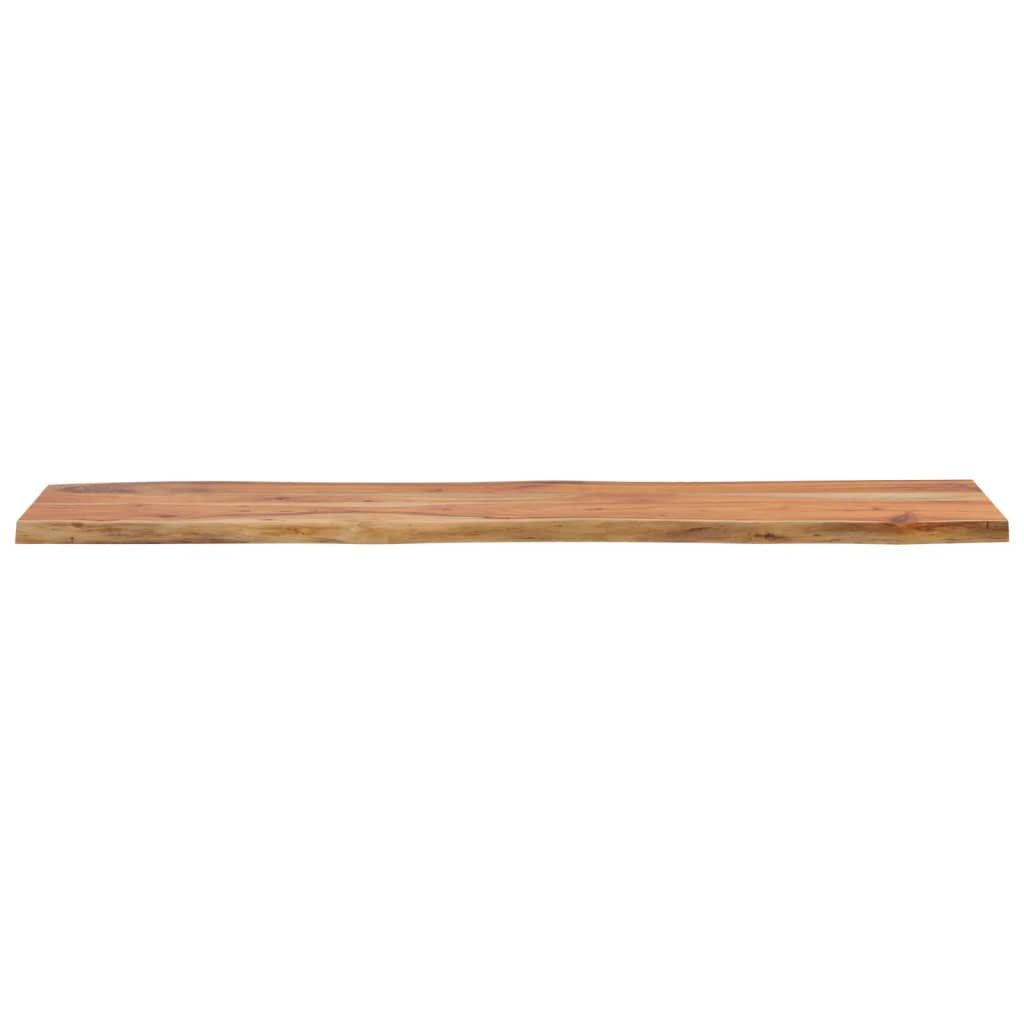 vidaXL Table Top 160x40x2.5 cm Rectangular Solid Wood Acacia Live Edge