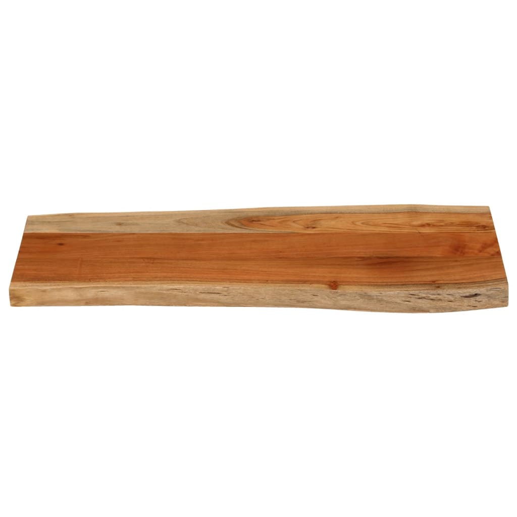 vidaXL Table Top 90x40x3.8 cm Rectangular Solid Wood Acacia Live Edge