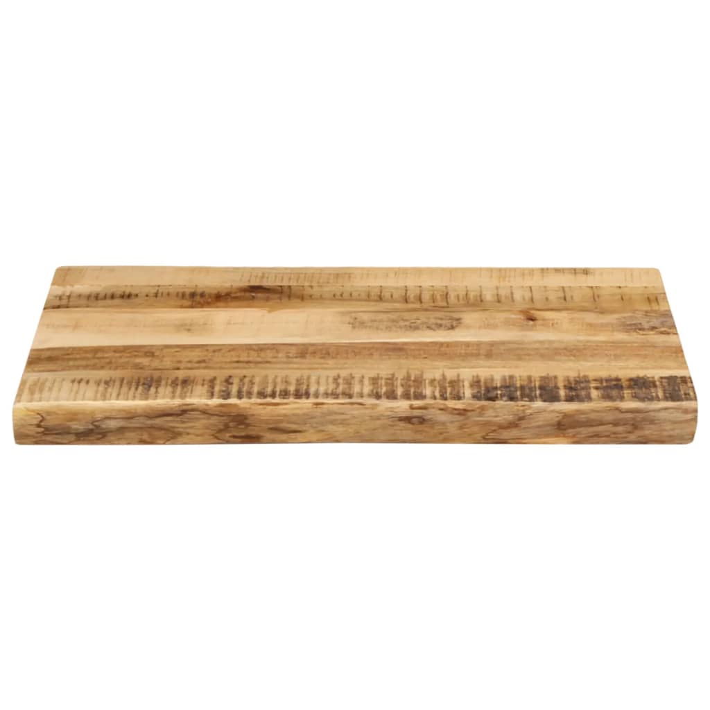 vidaXL Table Top Live Edge 50x40x2.5 cm Solid Wood Rough Mango