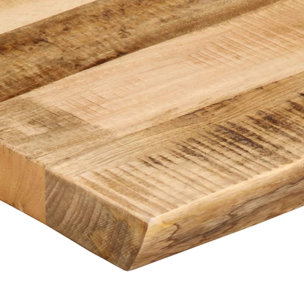 vidaXL Table Top Live Edge 80x40x2.5 cm Solid Wood Rough Mango