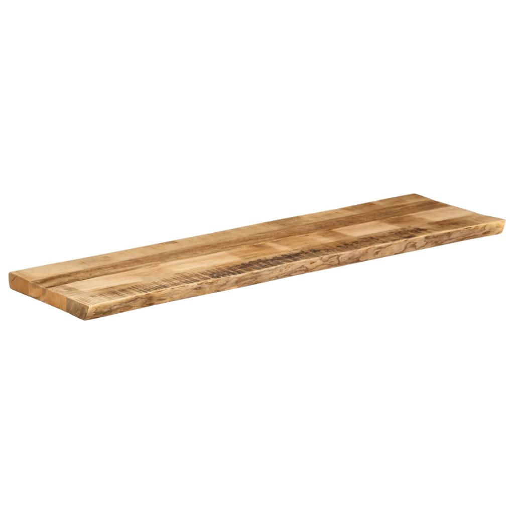 vidaXL Table Top Live Edge 160x40x2.5 cm Solid Wood Rough Mango