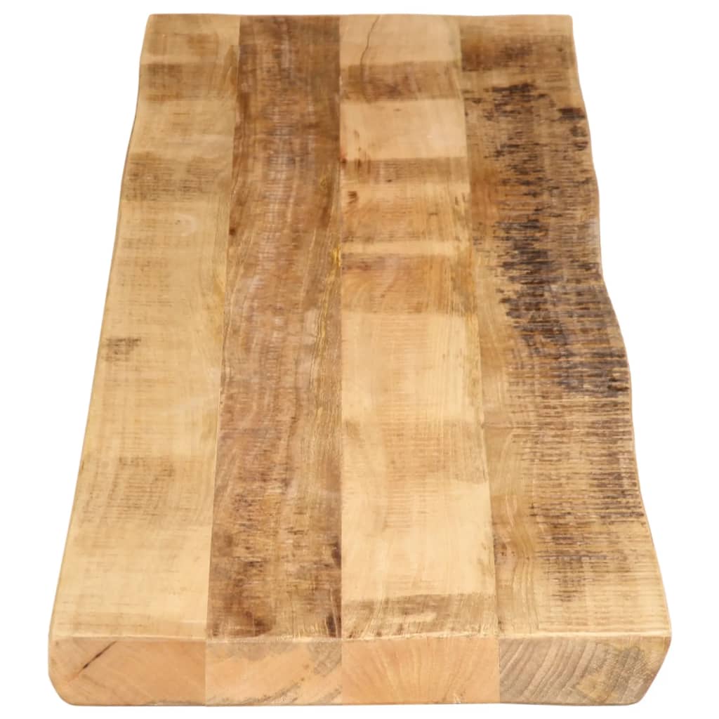 vidaXL Table Top Live Edge 160x40x2.5 cm Solid Wood Rough Mango