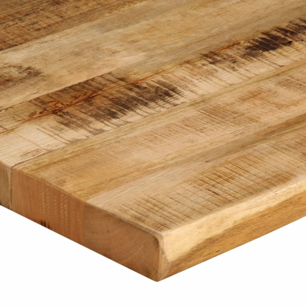 Table Top Live Edge 110x80x3,8 cm Solid Wood Rough Mango