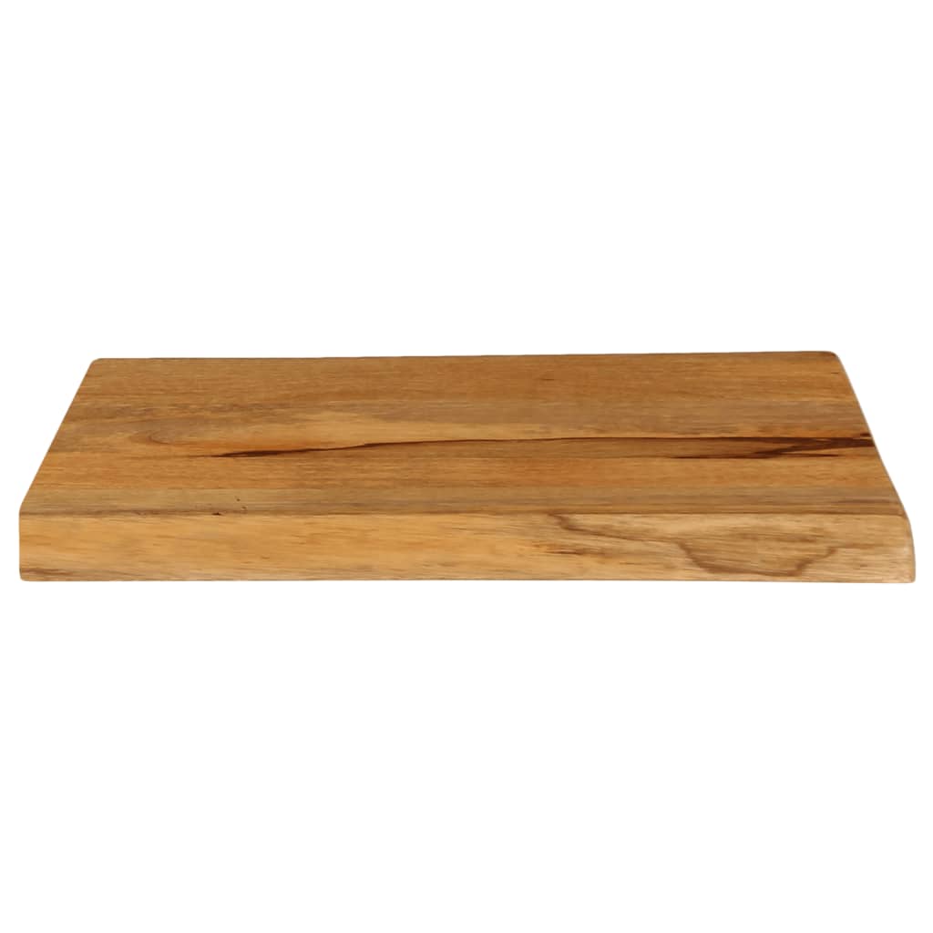 vidaXL Table Top 50x40x3.8 cm Live Edge Solid Wood Mango