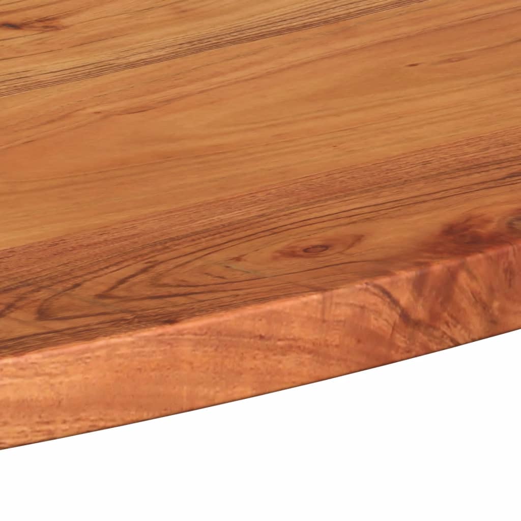 vidaXL Table Top 110x40x2.5 cm Oval Solid Wood Acacia