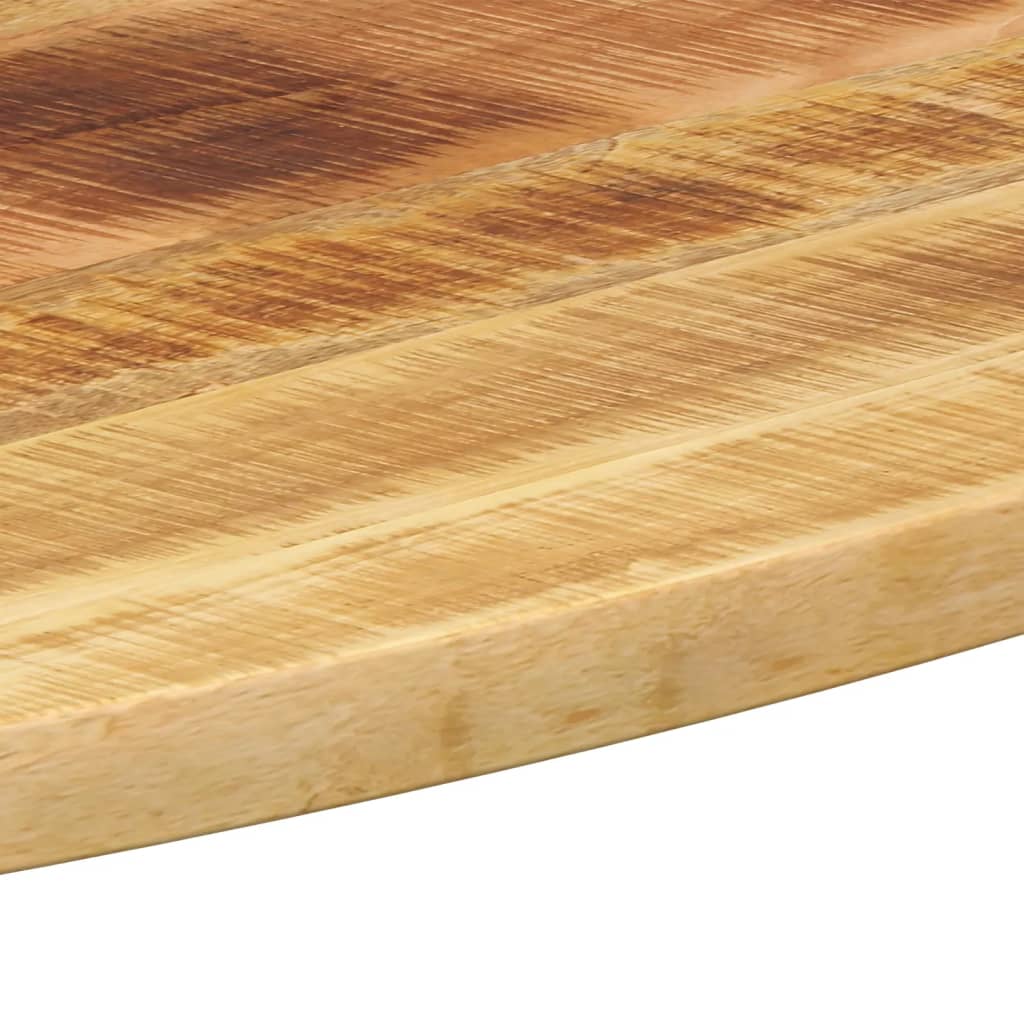 vidaXL Table Top 80x40x2.5 cm Oval Solid Wood Mango