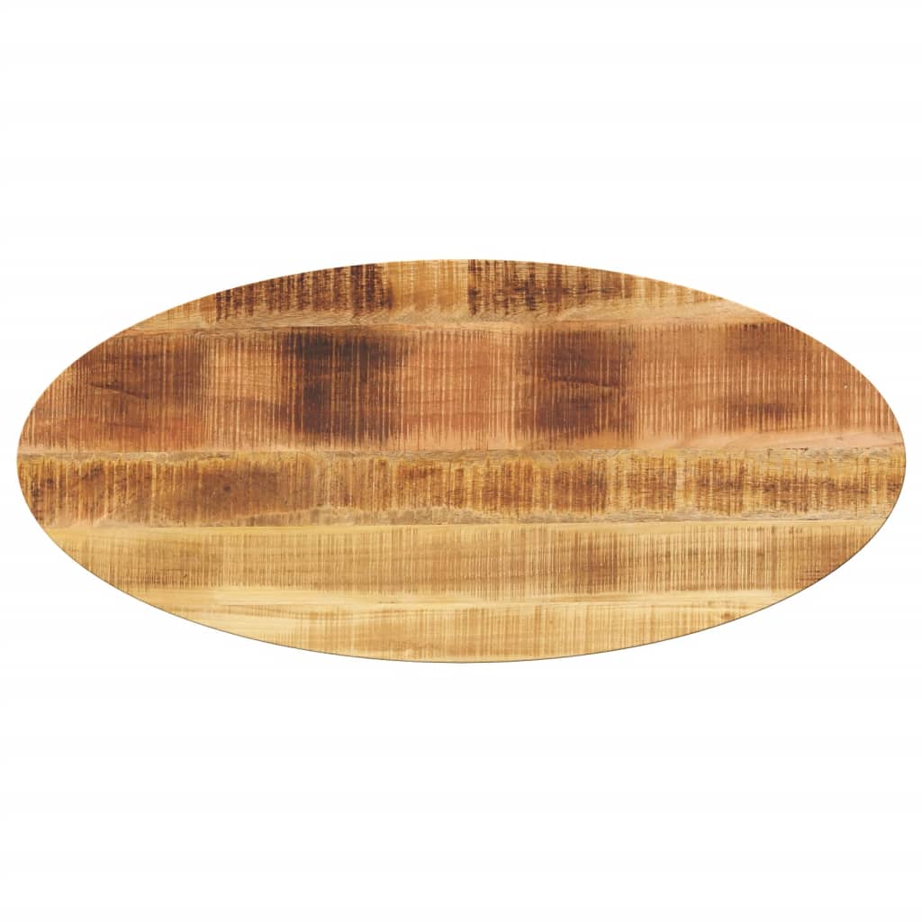 vidaXL Table Top 100x40x2.5 cm Oval Solid Wood Mango