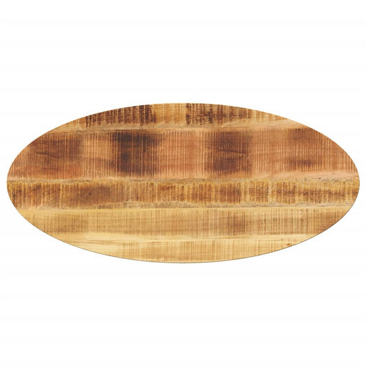 vidaXL Table Top 100x40x2.5 cm Oval Solid Wood Mango