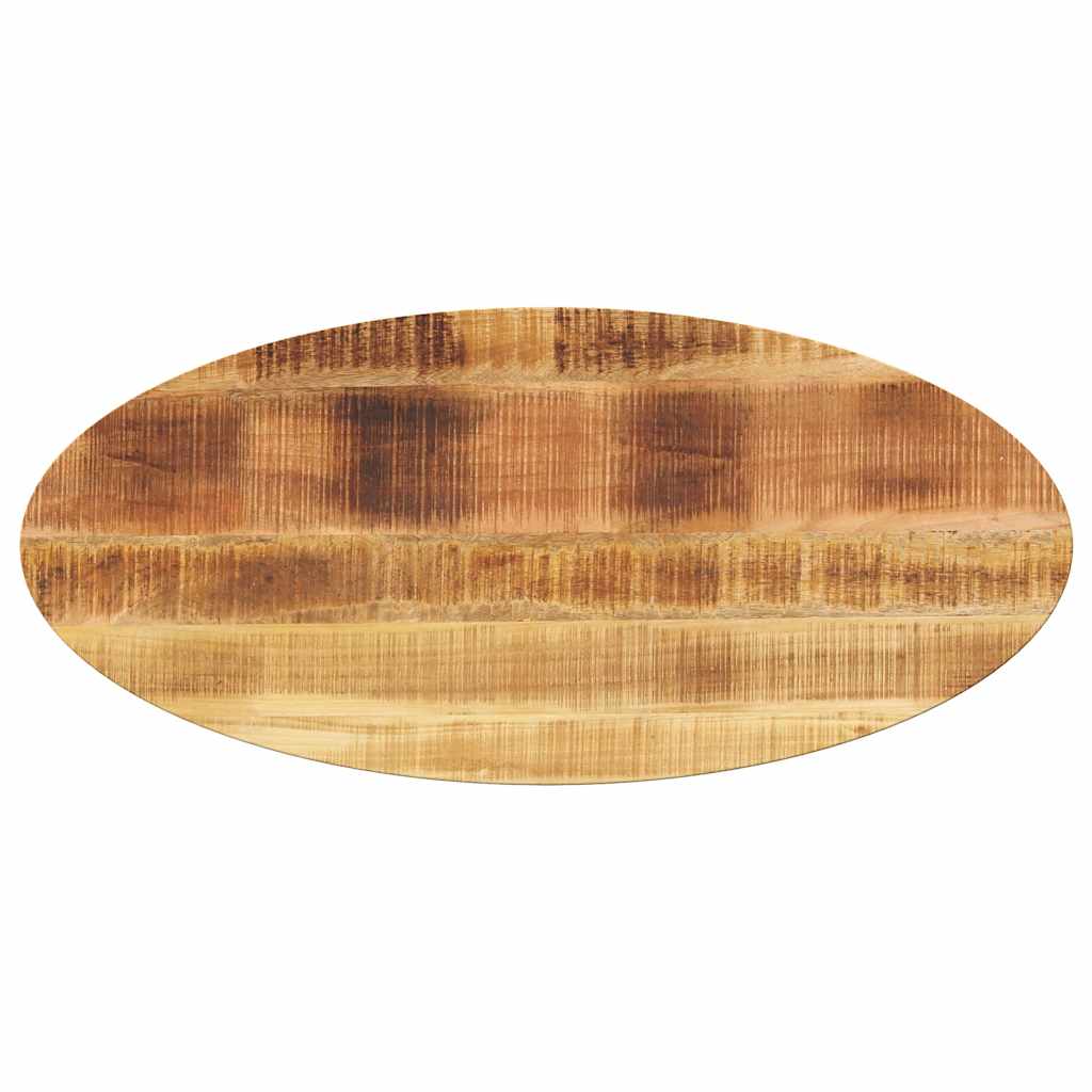 vidaXL Table Top 110x40x3.8 cm Oval Solid Wood Mango