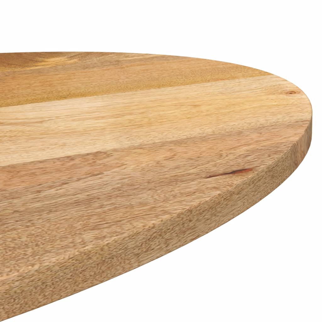 vidaXL Table Top 90x40x2.5 cm Oval Solid Wood Mango