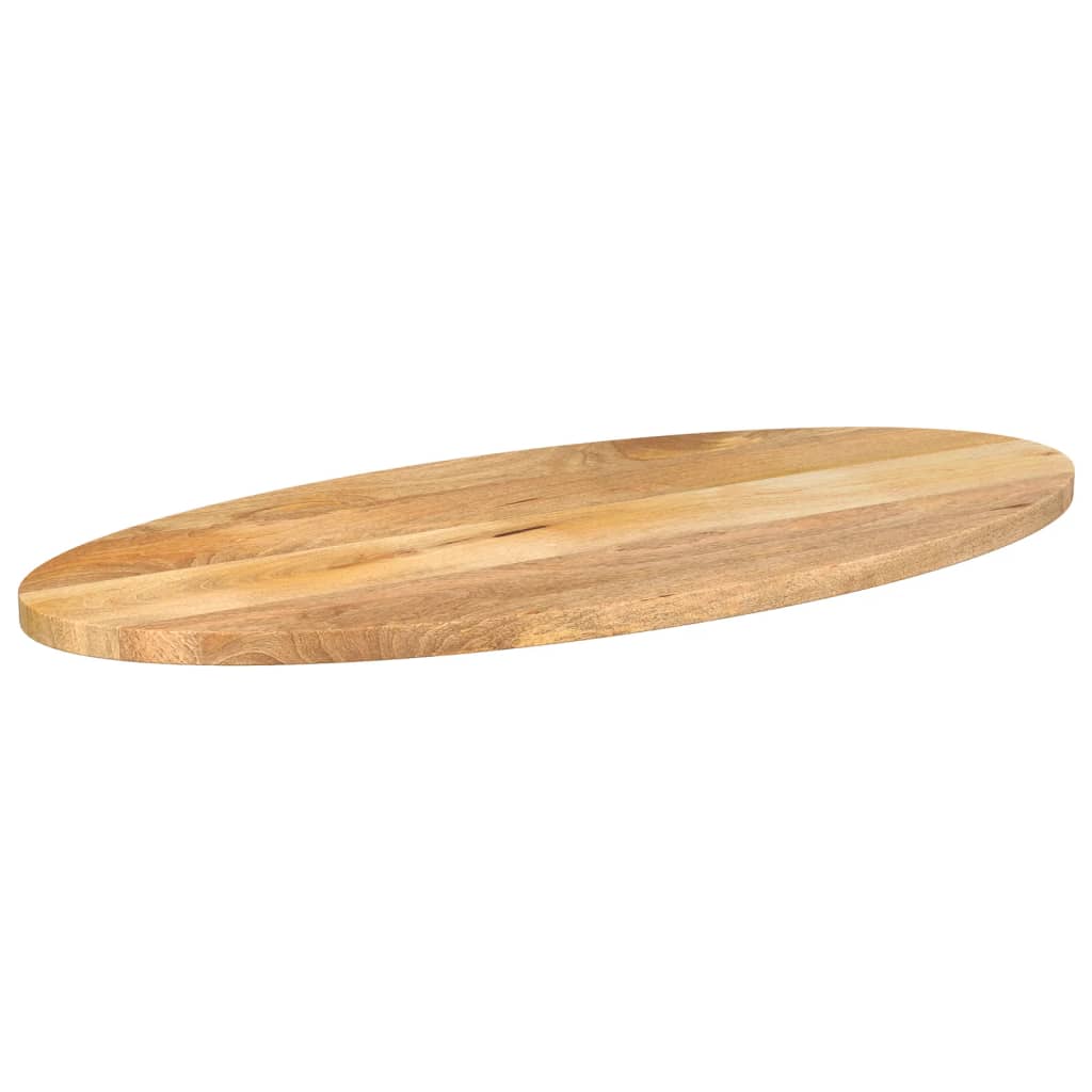 vidaXL Table Top 110x40x2.5 cm Oval Solid Wood Mango