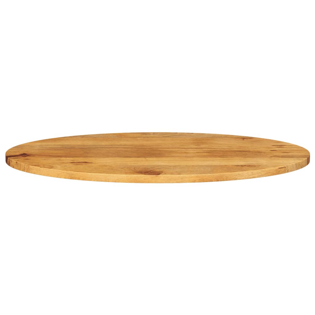 vidaXL Table Top 90x40x2.5 cm Oval Solid Wood Mango