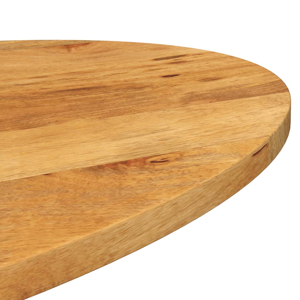 vidaXL Table Top 90x40x2.5 cm Oval Solid Wood Mango