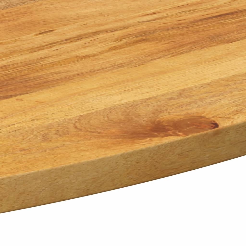 vidaXL Table Top 90x40x2.5 cm Oval Solid Wood Mango