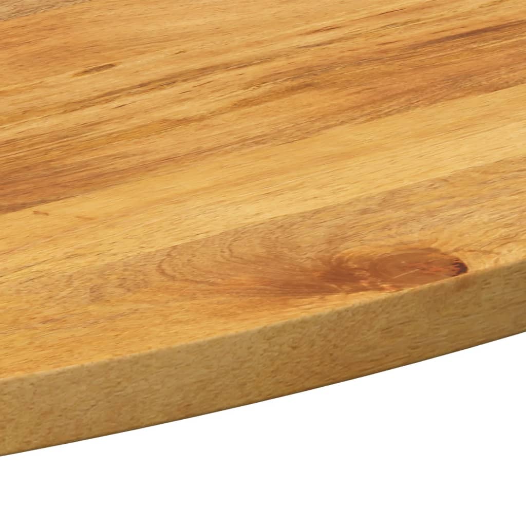 vidaXL Table Top 100x50x2.5 cm Oval Solid Wood Mango