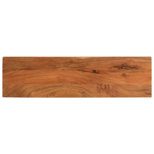 vidaXL Table Top 110x20x2.5 cm Rectangular Solid Wood Acacia