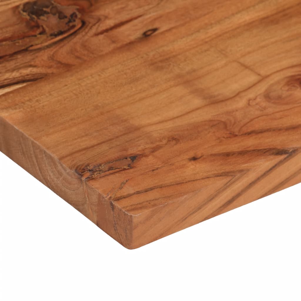 Table Top 90x30x2.5 cm Rectangular Solid Wood Acacia