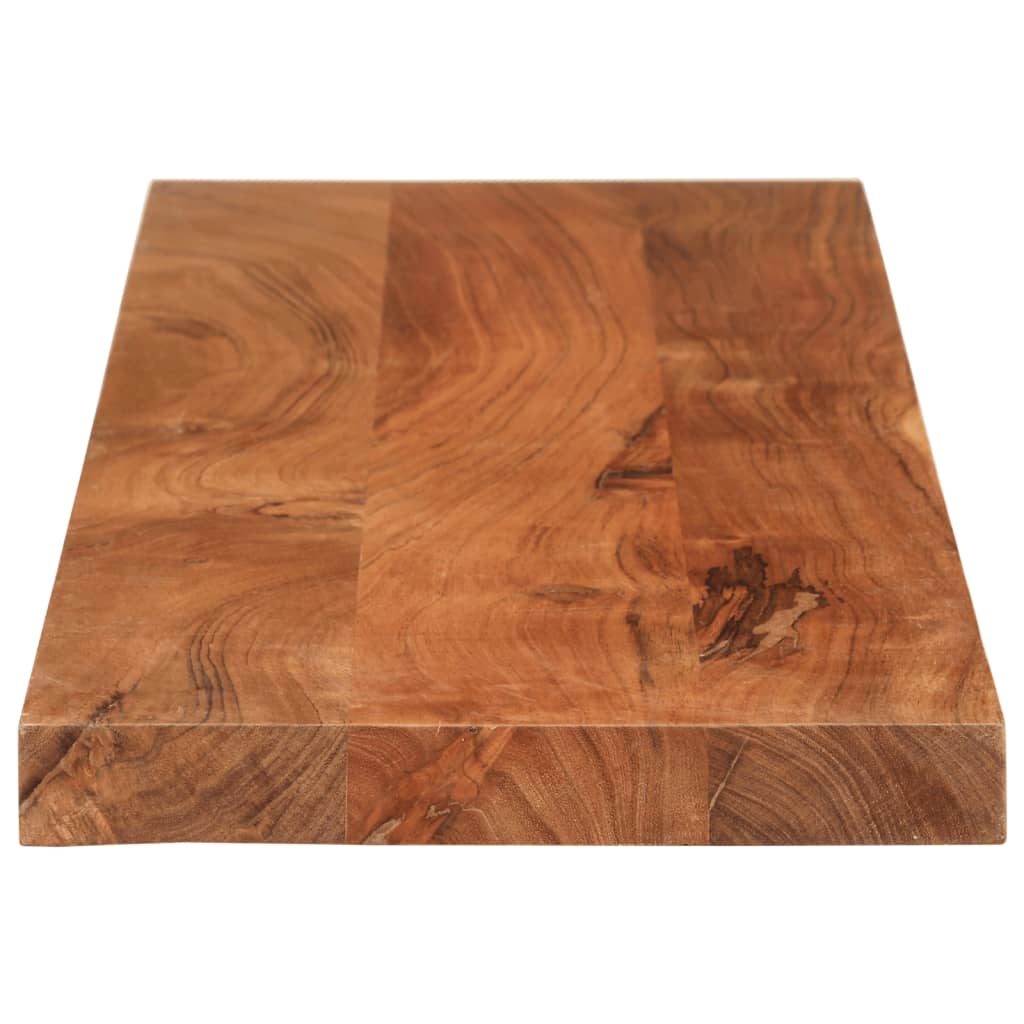 vidaXL Table Top 110x30x2.5 cm Rectangular Solid Wood Acacia