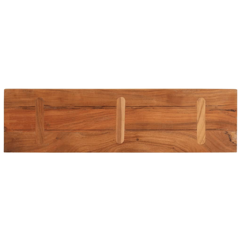 vidaXL Table Top 110x30x2.5 cm Rectangular Solid Wood Acacia