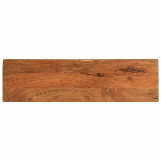 vidaXL Table Top 120x30x2.5 cm Rectangular Solid Wood Acacia